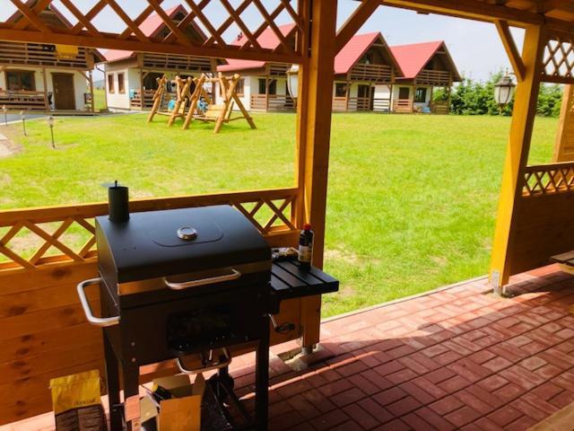 Kalinowy Sad Domki Z Jacuzzi I Sauna Mikołajki Eksteriør bilde