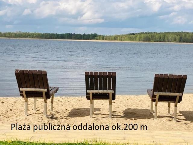Kalinowy Sad Domki Z Jacuzzi I Sauna Mikołajki Eksteriør bilde